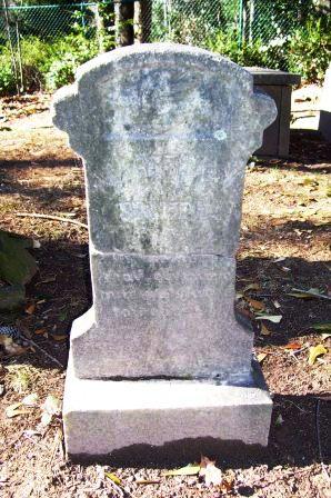 Martha Smith's Headstone, Before
