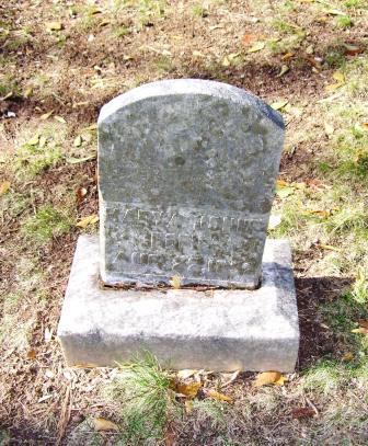 Mary Johns's Headstone, Before