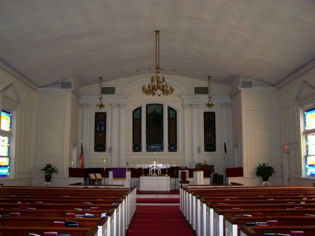Sardis Church Interior