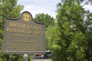 Brookhaven Historic Marker