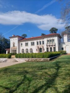 home and garden of Frances and Robin Loudermilk, Villa Juanita, West Paces Ferry Road. Buckhead Heritage
